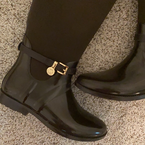 Michael Kors Charm Stetch Rainboot- Brown - Picture 4 of 4